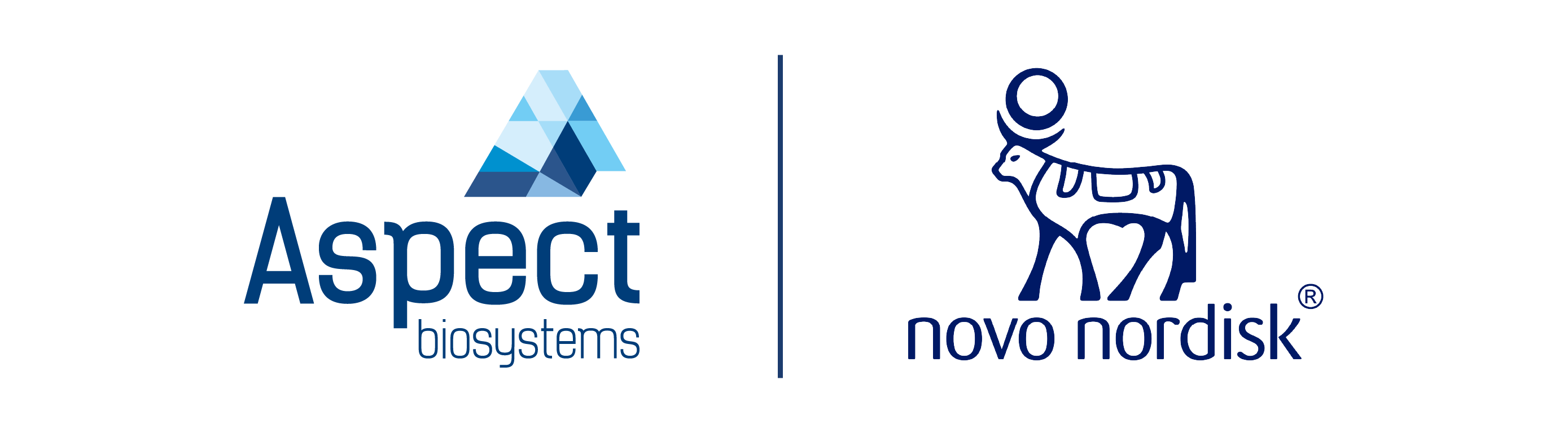 Aspect's and Novo Nordisk's logos